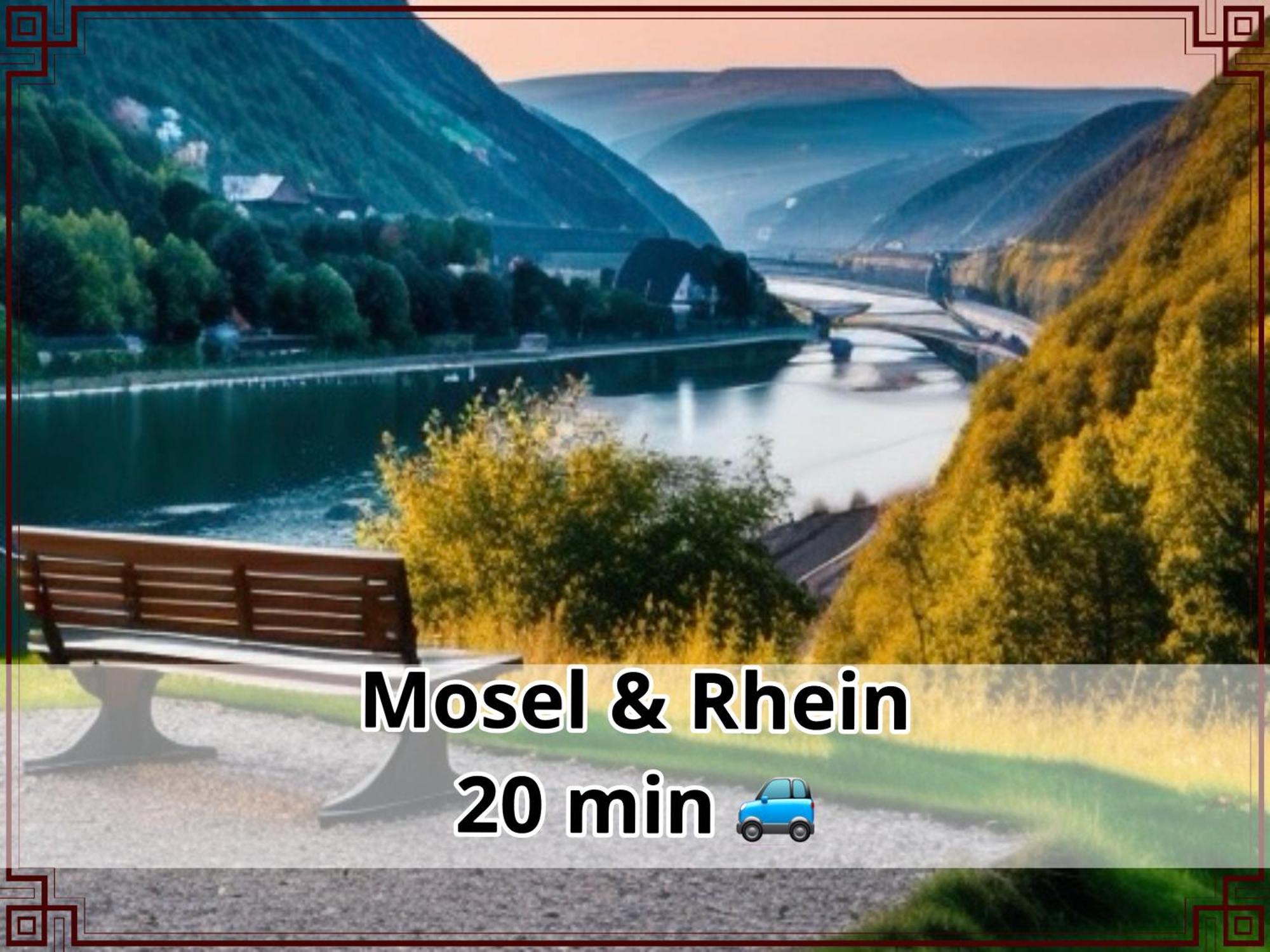 Smallsaigon Apartment Mit Guter Anbindung Zwischen Mosel Und Rhein Leiningen Buitenkant foto